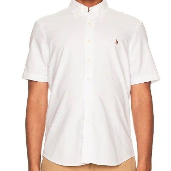 Ralph Lauren Other - Polo Ralph Lauren Classic Slim Fit Oxford Shirt Men White Sz XL Preppy Coastal